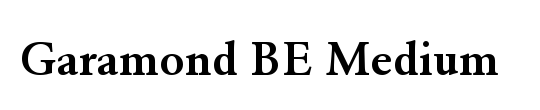 Adobe Garamond