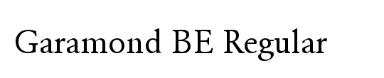 Garamond 3 LT