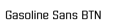 Gasoline Sans BTN Lt