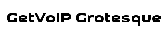 GetVoIP Grotesque