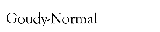 Goudy-Normal-It