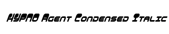 Free Agent Condensed Italic