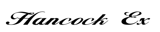 Hancock Script