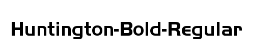 Huntington-Bold