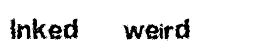 Lettering1 Weird