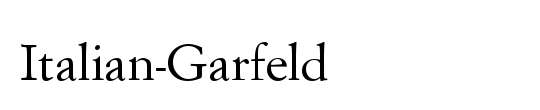 Italian-Garfeld