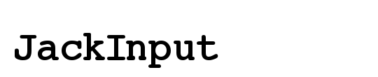 JackInput