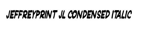 QuickQuick Condensed Italic