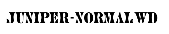 Juniper-Normal Italic