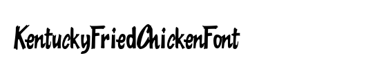 KentuckyFriedChickenFont