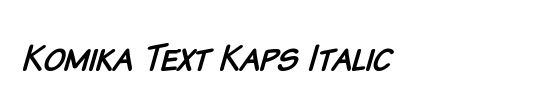 Komika Text Kaps