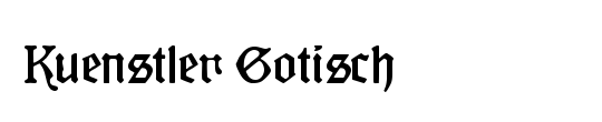 Caslon Gotisch BQ