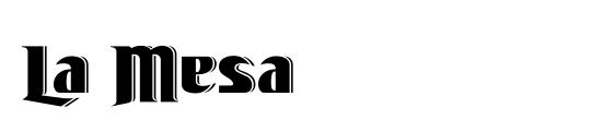 La Mesa Italic