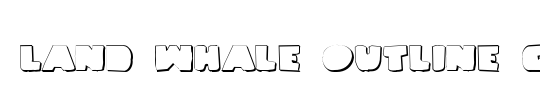 Land Whale Italic