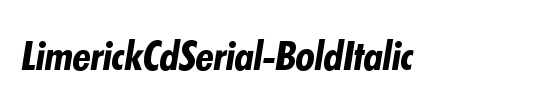 SierraEF-BoldItalic