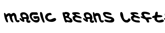 Magic Beans Bold Italic