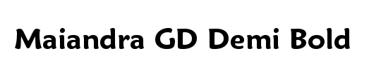 Maiandra Italic GD