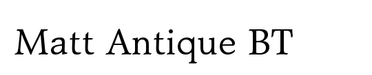 MattAntique BT