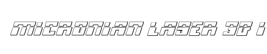 SDF Laser Italic