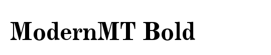 ModernMT Condensed