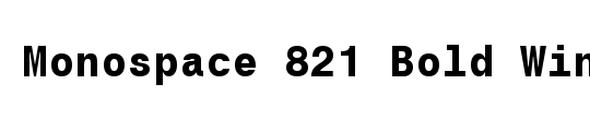 Monospac821 Win95BT