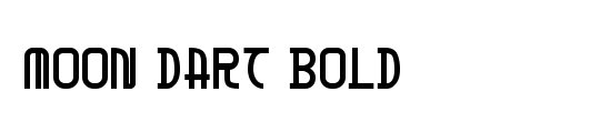 Moon Dart Bold Italic