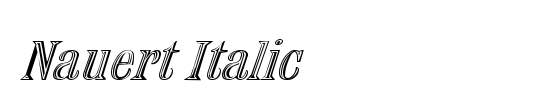 Nauert-Italic