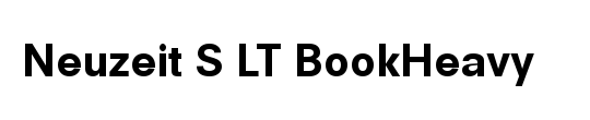 DINNeuzeitGrotesk LT BoldCond