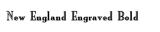 Engraved Condensed