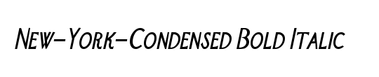 New York-Condensed