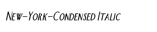 New-York-Condensed