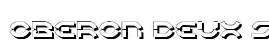 Oberon Deux Condensed Italic