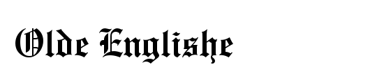 Olde Englishe