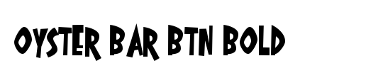 Oyster Bar BTN Exp Bold