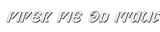 Piper Pie Italic