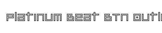 Platinum Beat BTN Raised