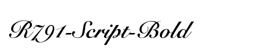 Scarab Script Bold