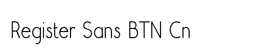 Register Sans BTN