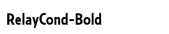 RelayCond-RegularItalic