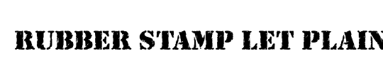 RUBBER STAMP