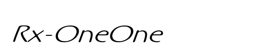 Rx-OneOne