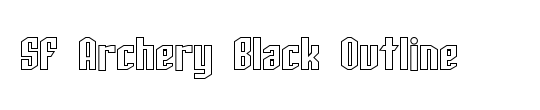 Archery Black Condensed