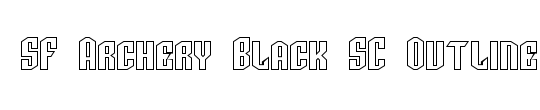 Archery Black Condensed