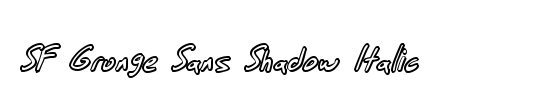 SF Grunge Sans Shadow