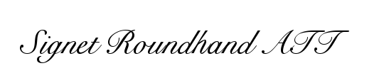 SnellRoundhand BoldScript