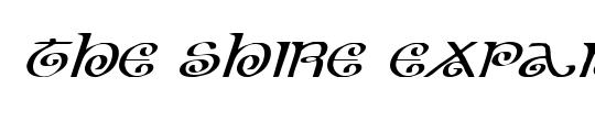 The Shire Condensed Italic