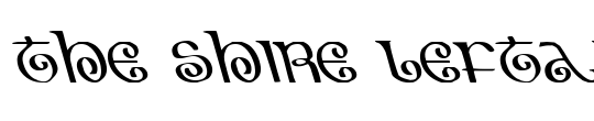 The Shire Condensed Italic