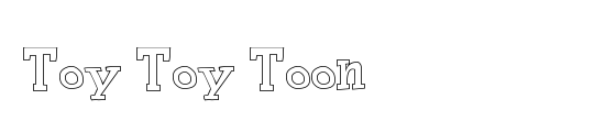 Toon Town Industrial Italic