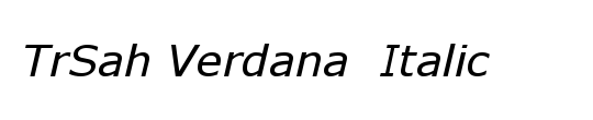 Verdana Ref