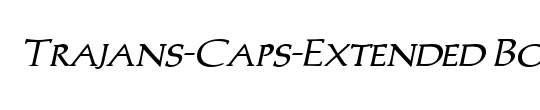 Trajans-Caps-Condensed